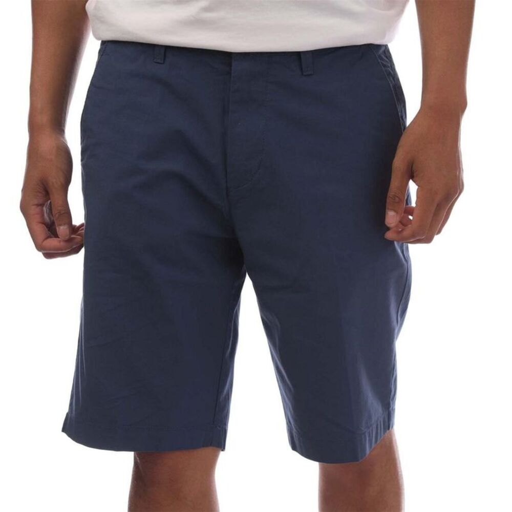 Timberland Mens Topsfield Cotton Poplin Chino Shorts / Dark Blue